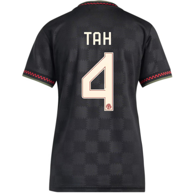 2025/26 Jonathan Tah #4 Third Women's Soccer Jersey