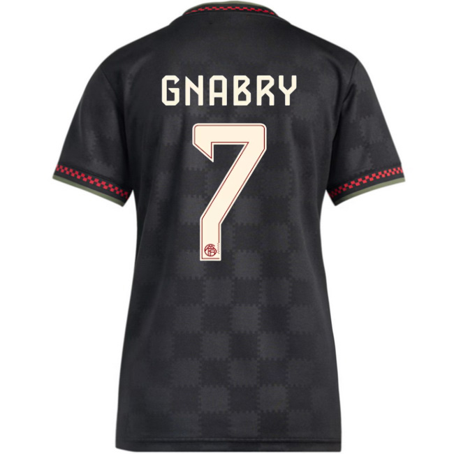2025/26 Serge Gnabry #7 Third Women's Soccer Jersey
