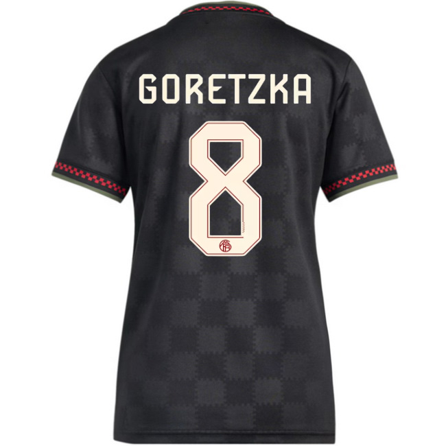 2025/26 Leon Goretzka #8 Third Women's Soccer Jersey