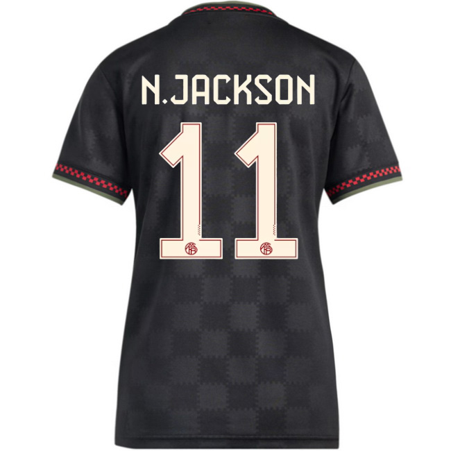 2025/26 Nicolas Jackson #11 Third Women's Soccer Jersey
