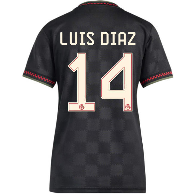 2025/26 Luis Diaz #14 Third Women's Soccer Jersey