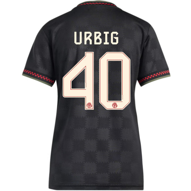 2025/26 Jonas Urbig #40 Third Women's Soccer Jersey