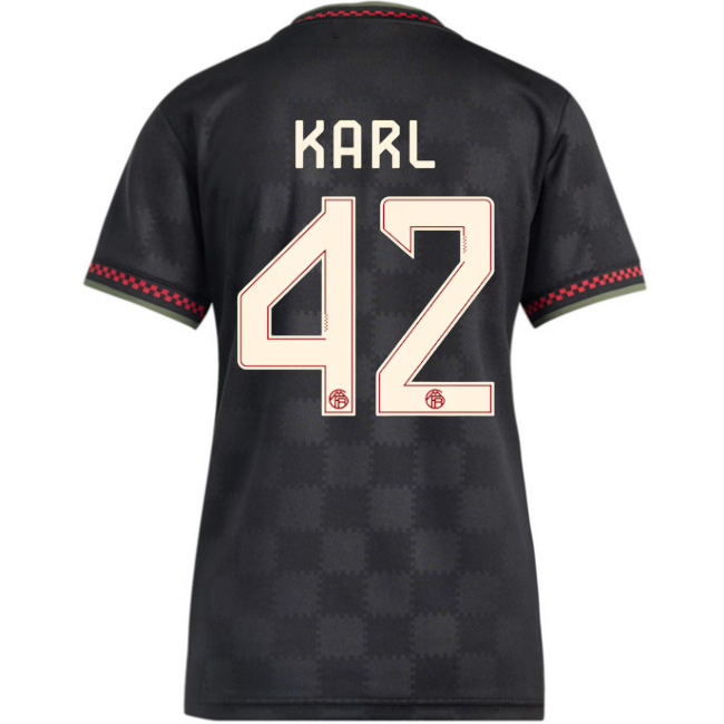 2025/26 Lennart Karl #42 Third Women's Soccer Jersey