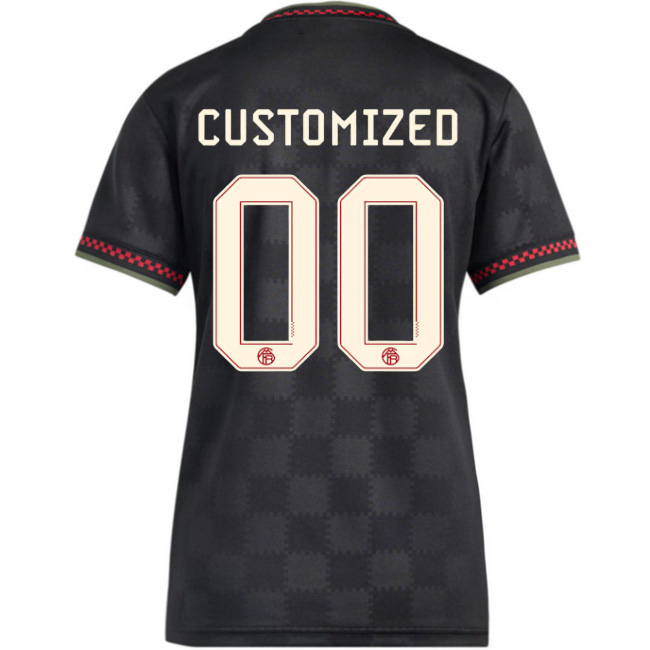 2025/26 Customized O #00 Third Women's Soccer Jersey