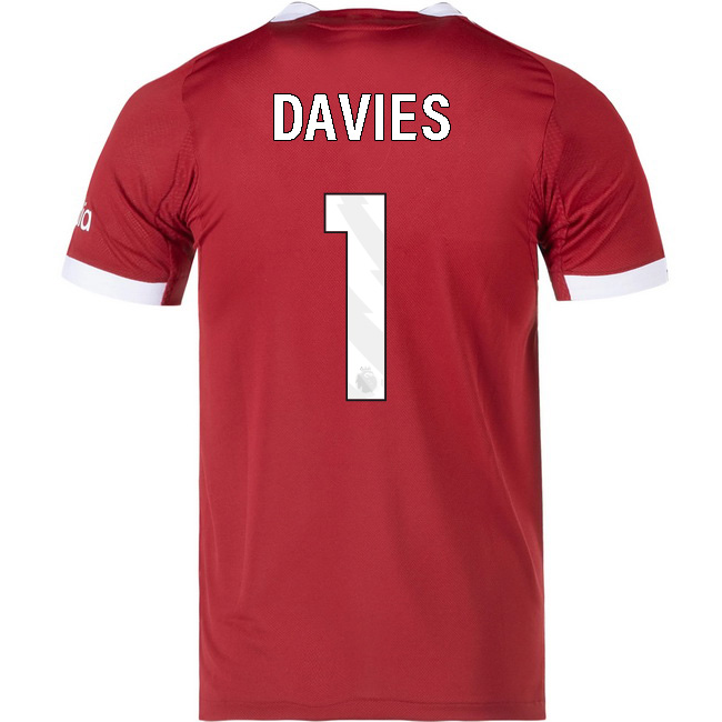 2025/26 Harvey Davies #1 Home Men's Soccer Jersey