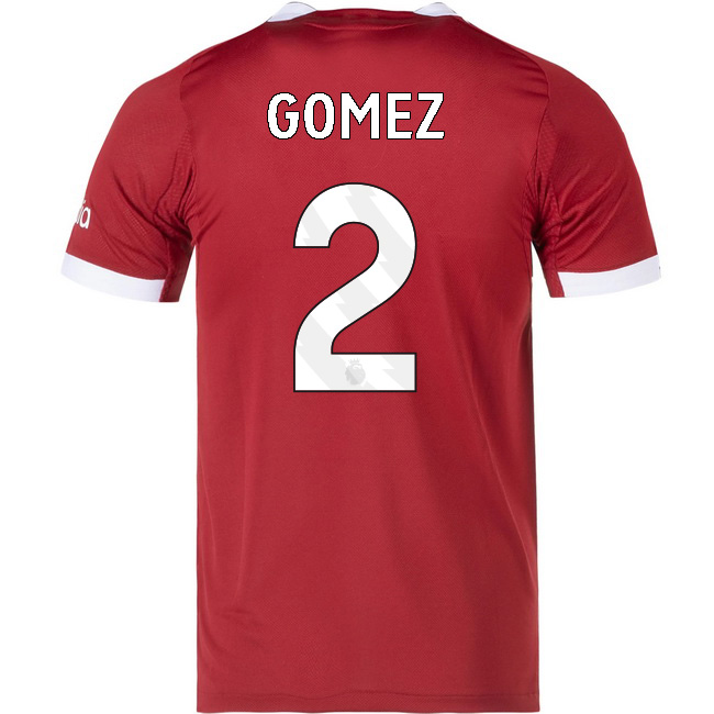 2025/26 Joe Gomez #2 Home Men's Soccer Jersey