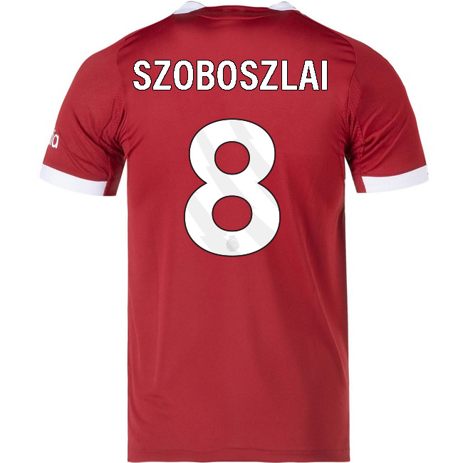 2025/26 Dominik Szoboszlai #8 Home Men's Soccer Jersey