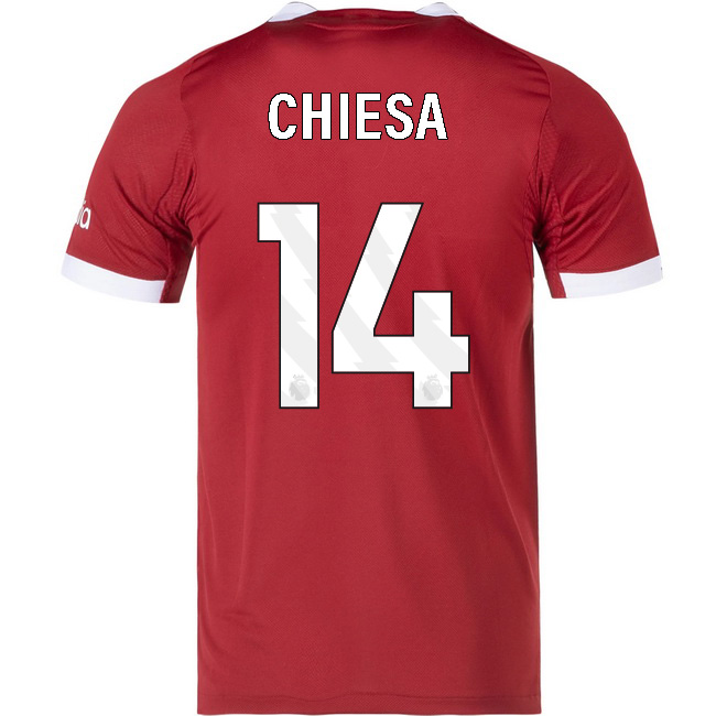 2025/26 Federico Chiesa #14 Home Men's Soccer Jersey