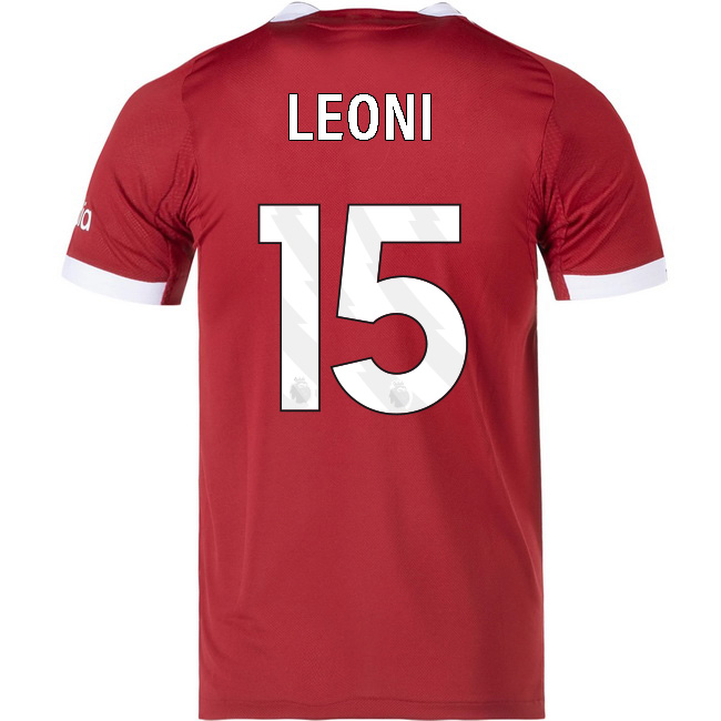 2025/26 Giovanni Leoni #15 Home Men's Soccer Jersey