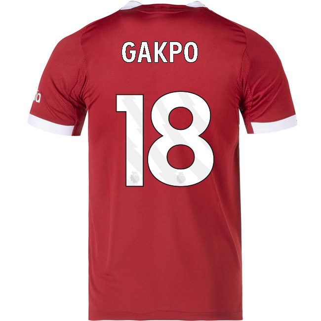 2025/26 Cody Gakpo #18 Home Men's Soccer Jersey