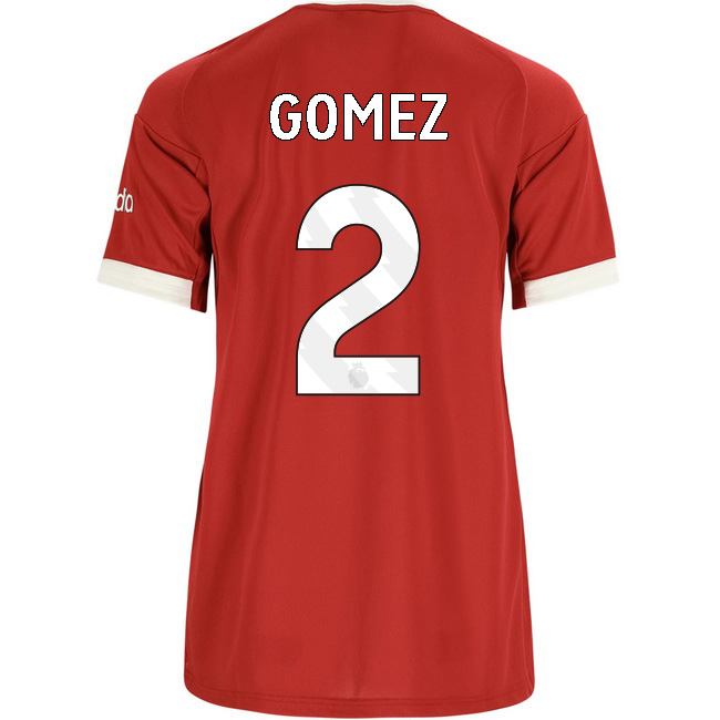2025/26 Joe Gomez #2 Home Women's Soccer Jersey