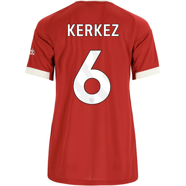2025/26 Milos Kerkez #6 Home Women's Soccer Jersey