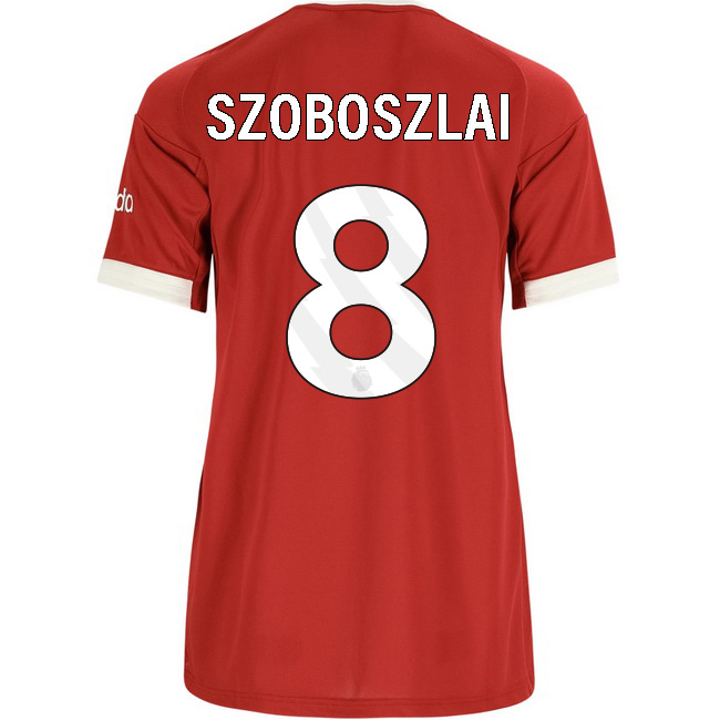 2025/26 Dominik Szoboszlai #8 Home Women's Soccer Jersey