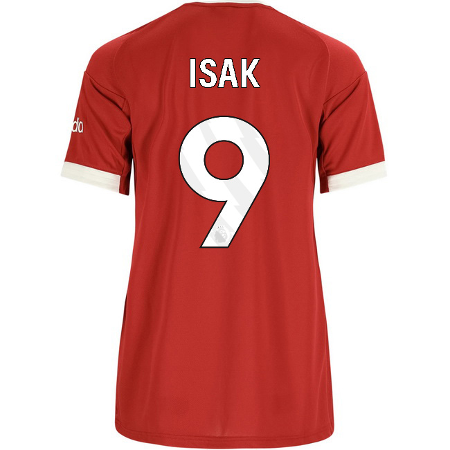 2025/26 Alexander Isak #9 Home Women's Soccer Jersey