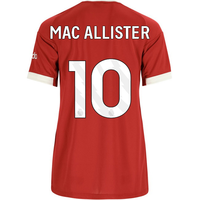 2025/26 Alexis Mac Allister #10 Home Women's Soccer Jersey