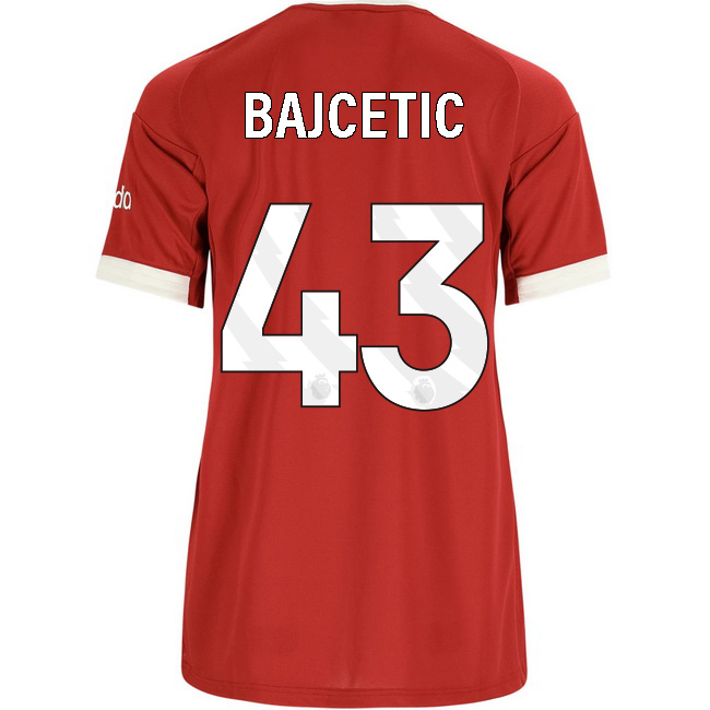 2025/26 Stefan Bajcetic #43 Home Women's Soccer Jersey
