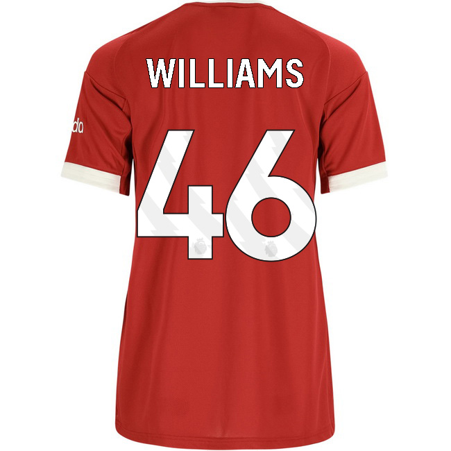 2025/26 Rhys Williams #46 Home Women's Soccer Jersey