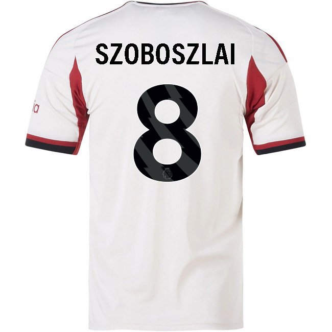 2025/26 Dominik Szoboszlai #8 Away Men's Soccer Jersey