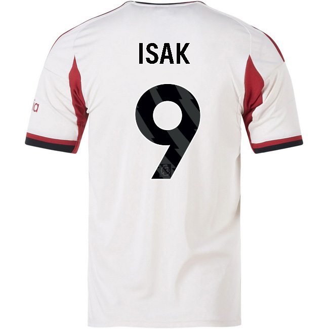 2025/26 Alexander Isak #9 Away Men's Soccer Jersey