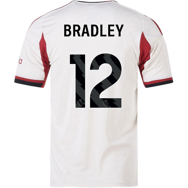 2025/26 Conor Bradley #12 Away Men's Soccer Jersey