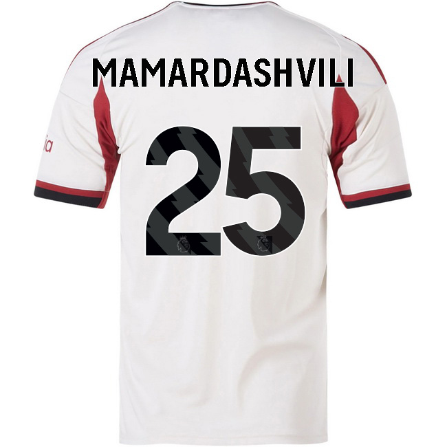 2025/26 Giorgi Mamardashvili #25 Away Men's Soccer Jersey