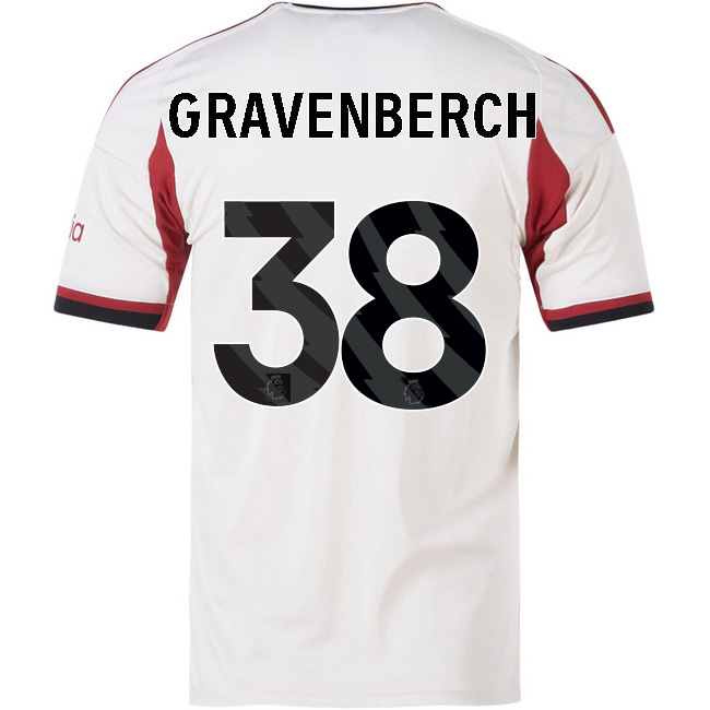 2025/26 Ryan Gravenberch #38 Away Men's Soccer Jersey
