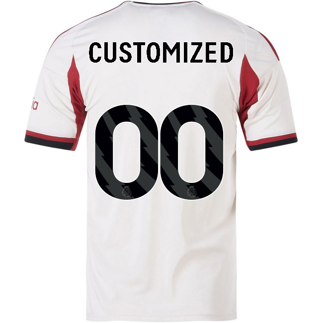 2025/26 CUSTOMIZED D #00 Away Men's Soccer Jersey