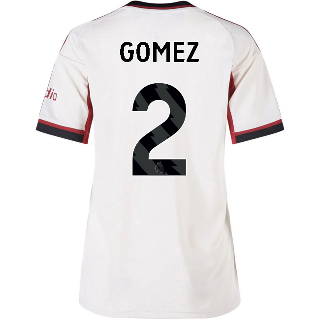 2025/26 Joe Gomez #2 Away Women's Soccer Jersey