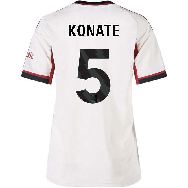 2025/26 Ibrahima Konate #5 Away Women's Soccer Jersey