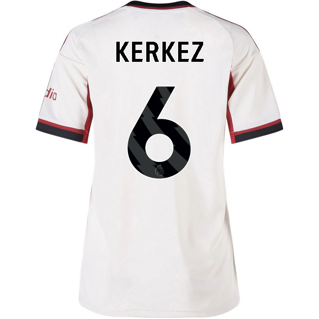 2025/26 Milos Kerkez #6 Away Women's Soccer Jersey