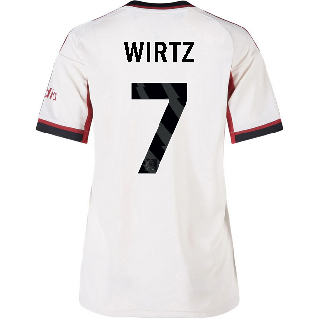 2025/26 Florian Wirtz #7 Away Women's Soccer Jersey