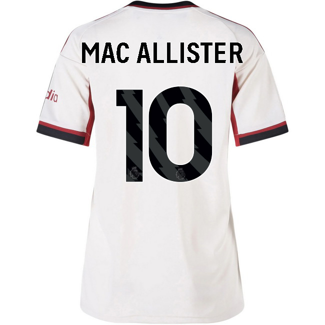 2025/26 Alexis Mac Allister #10 Away Women's Soccer Jersey