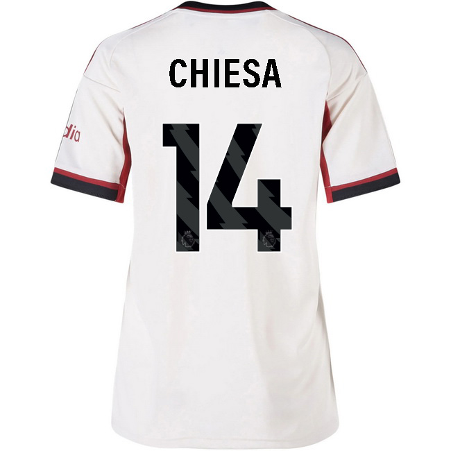 2025/26 Federico Chiesa #14 Away Women's Soccer Jersey
