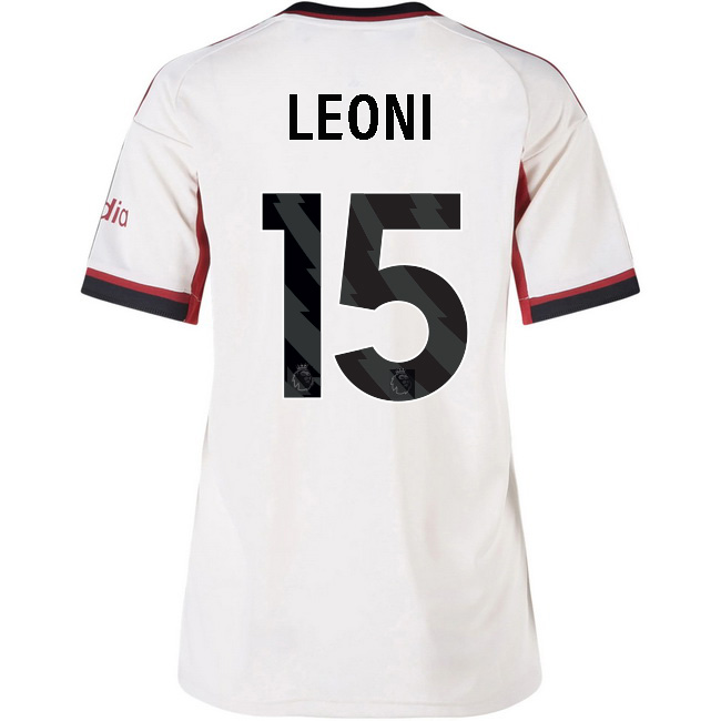 2025/26 Giovanni Leoni #15 Away Women's Soccer Jersey