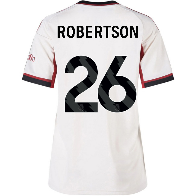 2025/26 Andrew Robertson #26 Away Women's Soccer Jersey