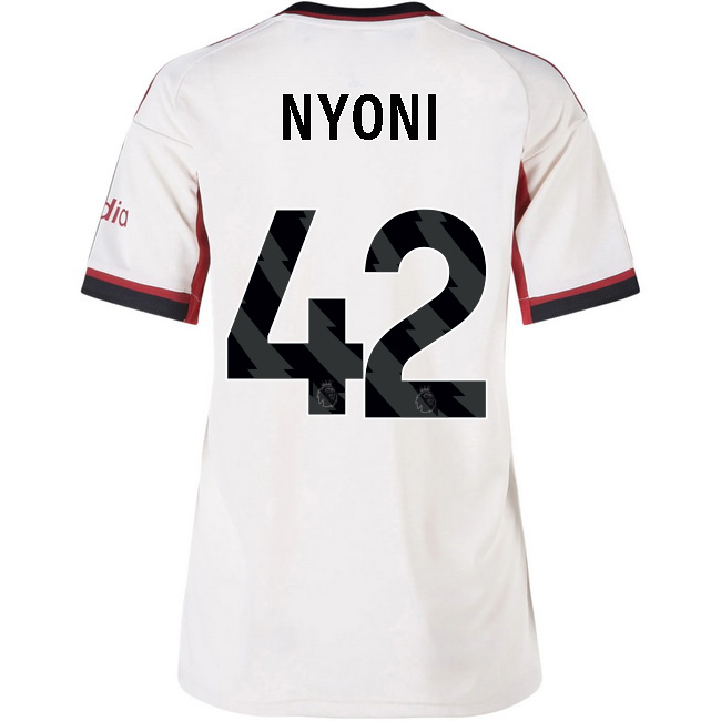 2025/26 Trey Nyoni #42 Away Women's Soccer Jersey