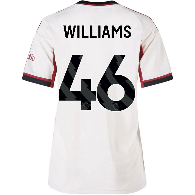 2025/26 Rhys Williams #46 Away Women's Soccer Jersey