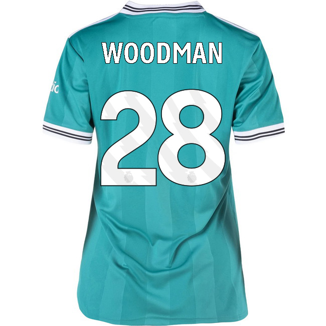 2025/26 Freddie Woodman #28 Third Women's Soccer Jersey