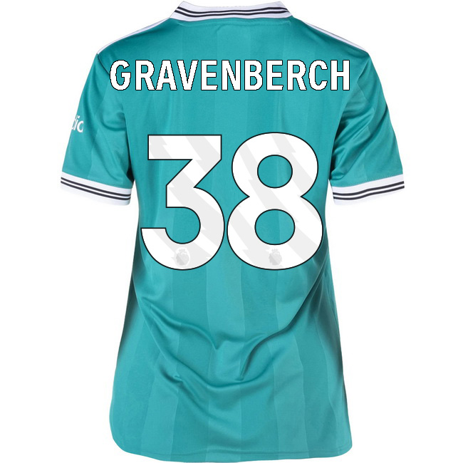 2025/26 Ryan Gravenberch #38 Third Women's Soccer Jersey