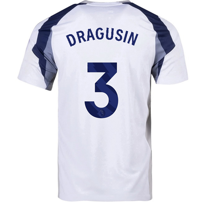 2025/26 Radu Dragusin #3 Home Men's Soccer Jersey