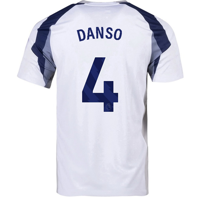 2025/26 Kevin Danso #4 Home Men's Soccer Jersey