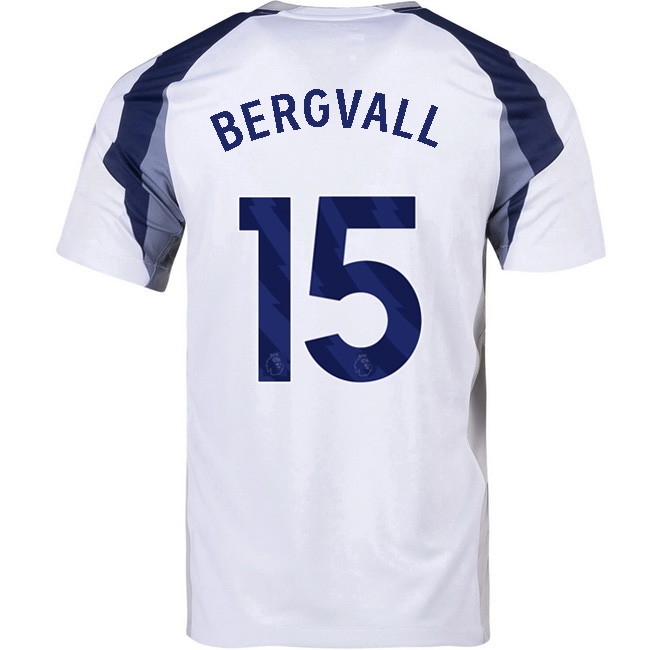 2025/26 Lucas Bergvall #15 Home Men's Soccer Jersey