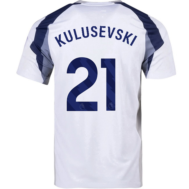 2025/26 Dejan Kulusevski #21 Home Men's Soccer Jersey