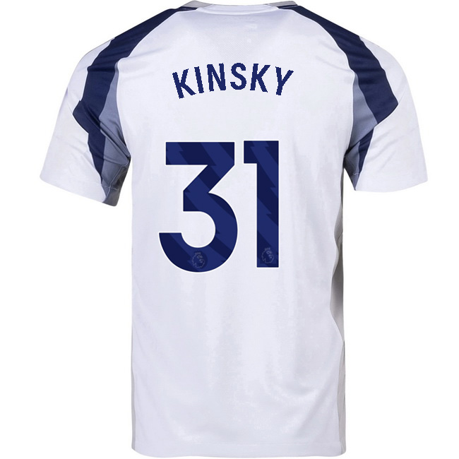 2025/26 Antonin Kinsky #31 Home Men's Soccer Jersey