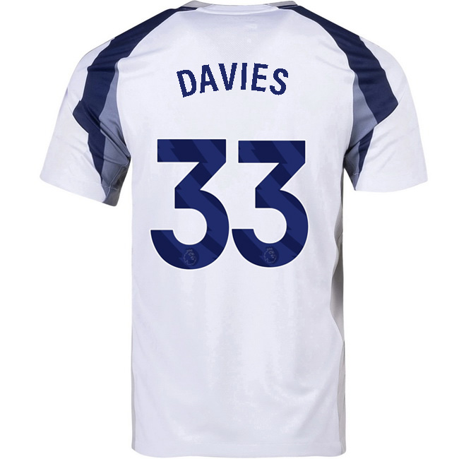 2025/26 Ben Davies #33 Home Men's Soccer Jersey