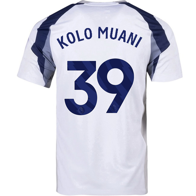 2025/26 Randal Kolo Muani #39 Home Men's Soccer Jersey