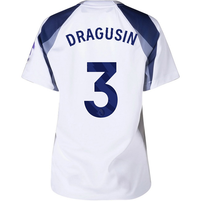 2025/26 Radu Dragusin #3 Home Women's Soccer Jersey