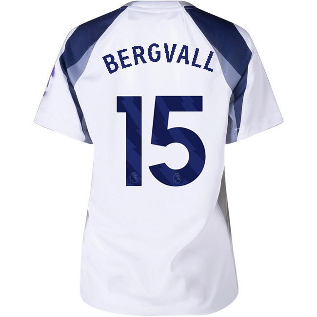 2025/26 Lucas Bergvall #15 Home Women's Soccer Jersey
