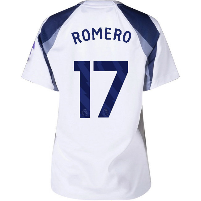 2025/26 Cristian Romero #17 Home Women's Soccer Jersey