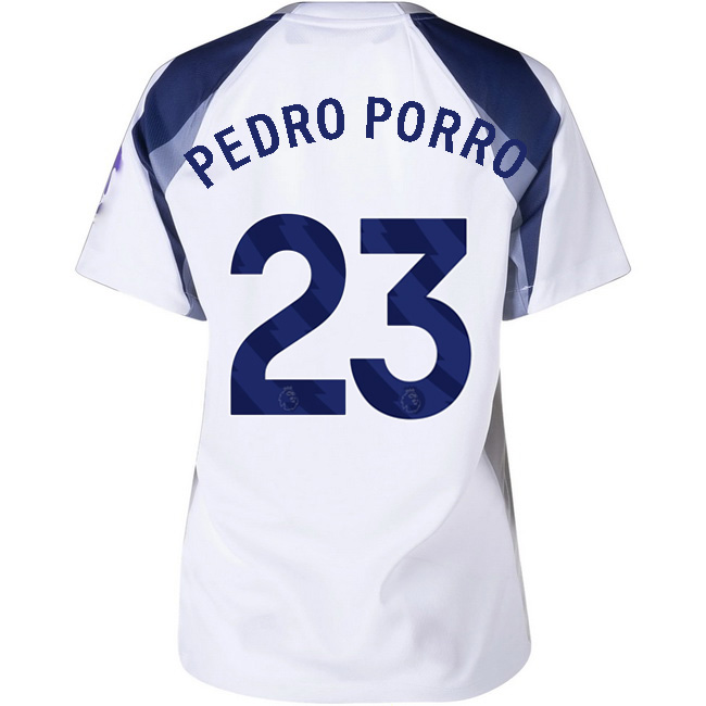 2025/26 Pedro Porro #23 Home Women's Soccer Jersey
